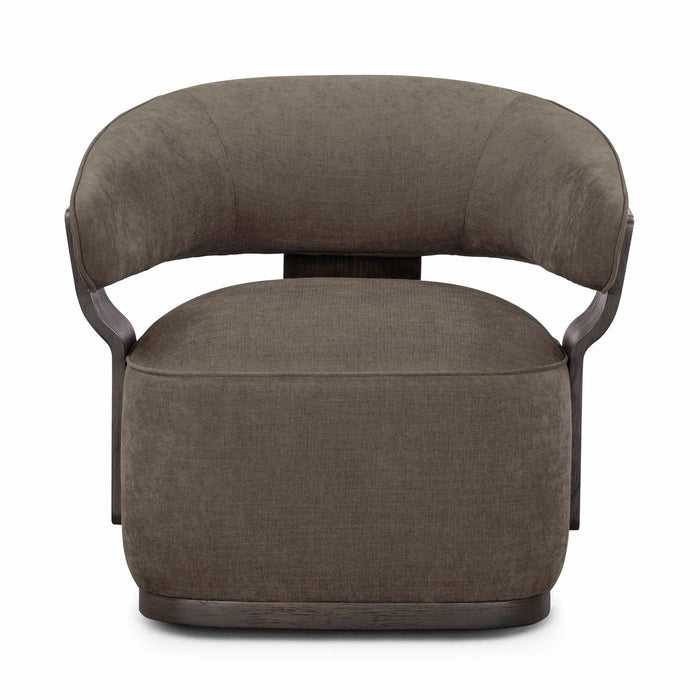 Madison - Linen Chenille Swivel Accent Chair