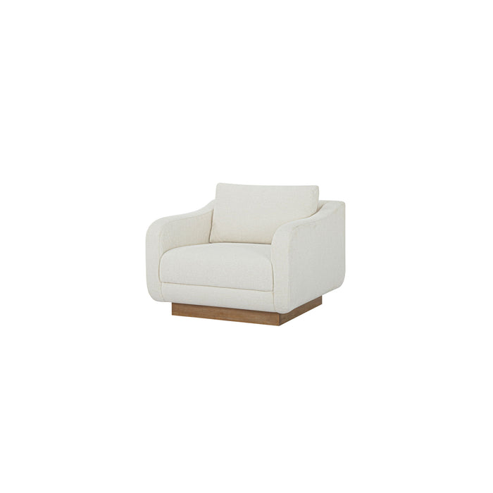 Keane - Accent Chair - White