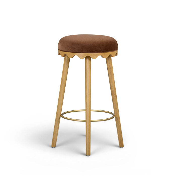 Oodle - Performance Vegan Mohair Stool