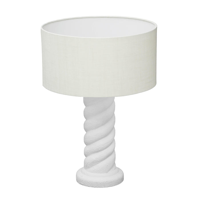 Rapunzel - Table Lamp - White And Cream