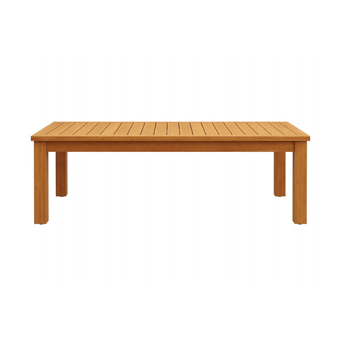 Bristol - Bay Slatted Wood Table