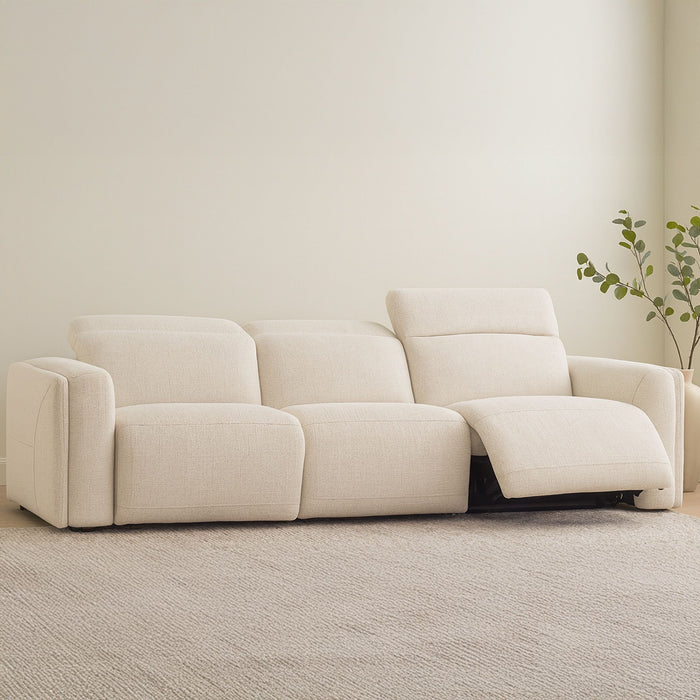 Wilder - Power Recliner Sofa - Flecked Oat