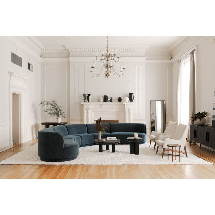 Rocca - Cement Coffee Table - Black