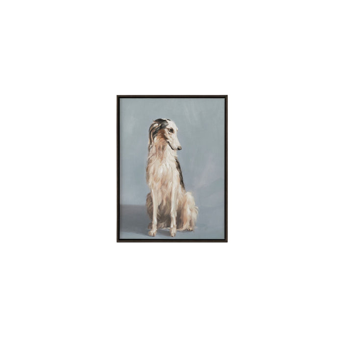 Blue - Framed Painting - Multicolor