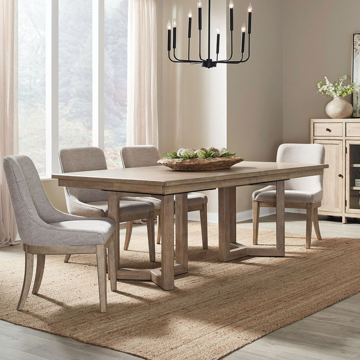 Proximity Place - Double Pedestal Table Set