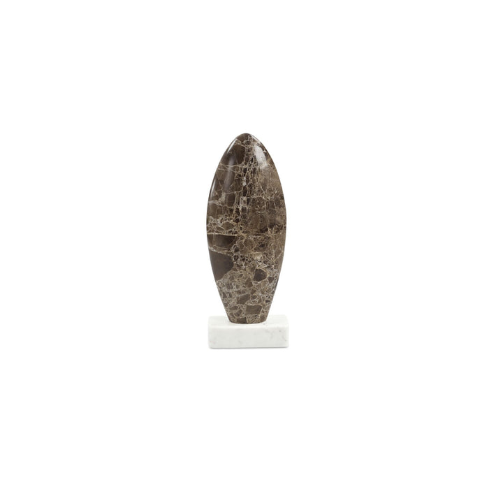 Boda - Sculpture Dark Emperador Marble - Brown