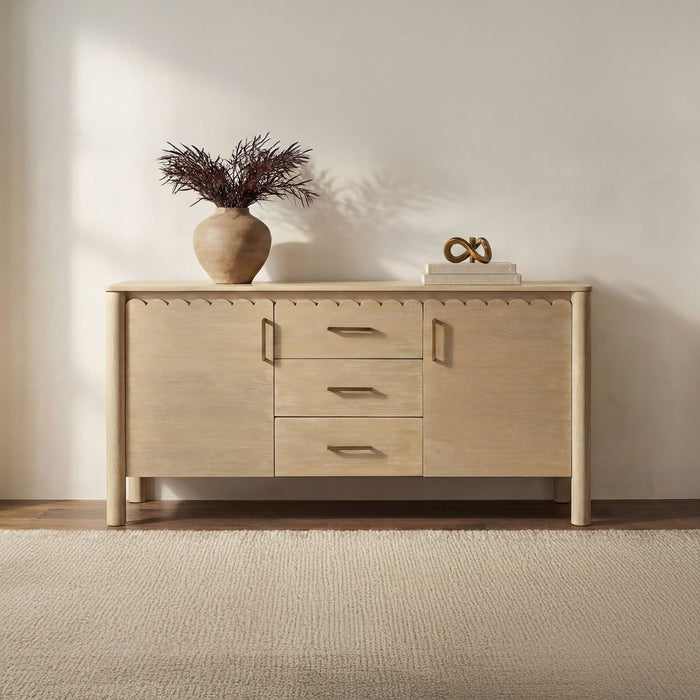 Wiley - 3 Drawer Sideboard - Natural