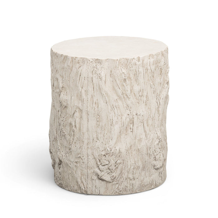 Fawn - Concrete Indoor/Outdoor Side Table - Driftwood