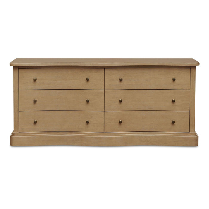 Clarence - 6 Drawer Dresser - Natural