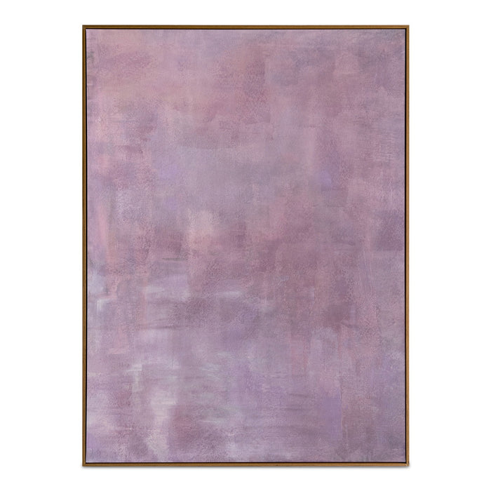 Enamor - Framed Painting - Lavender