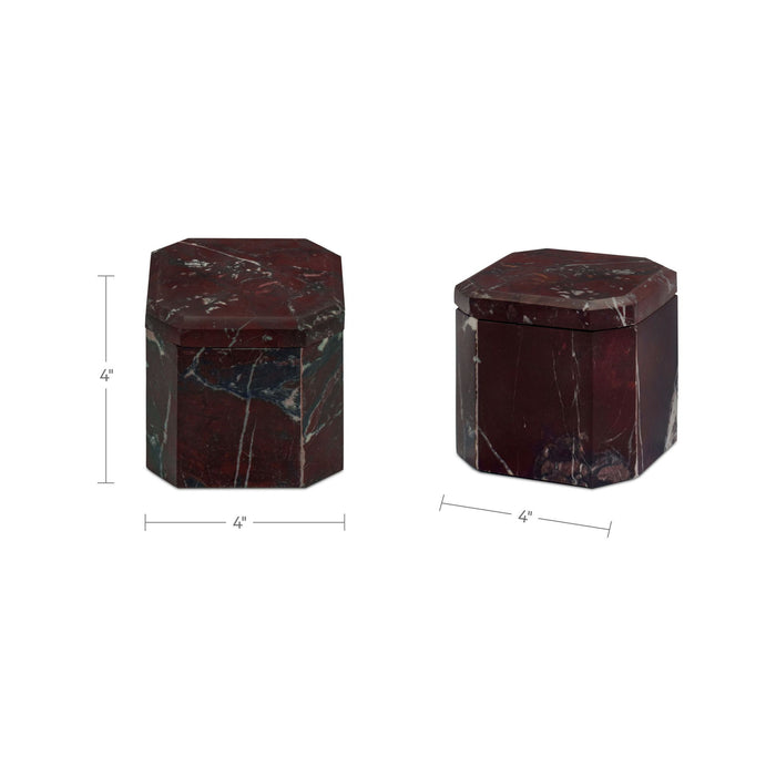 Forli - Marble Box - Red Levanto