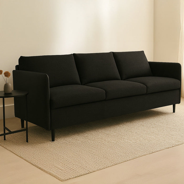 Teller - Sofa - Warm Black