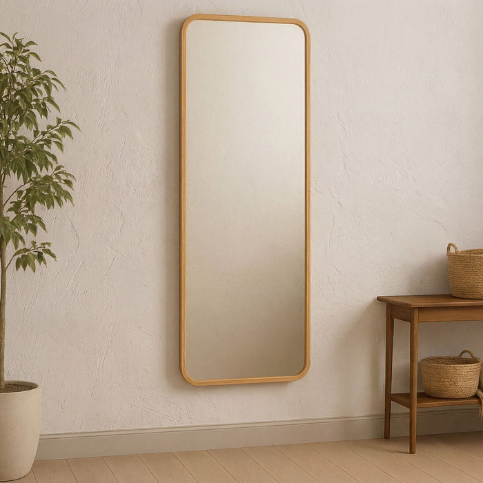 Kai - Floor Mirror - Oak