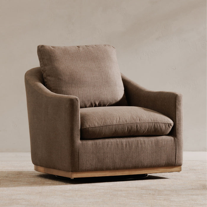 Linden - Swivel Chair - Soft Taupe