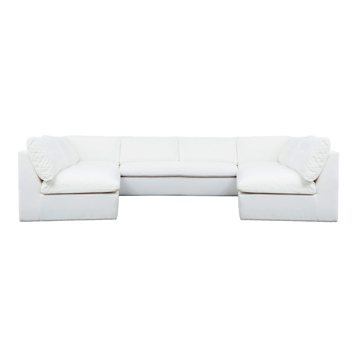 Miles - 5 Piece Outdoor Modular - White