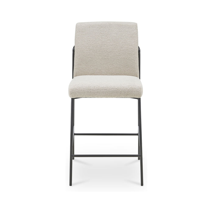 Danny - Counter Stool - Ivory / Beige