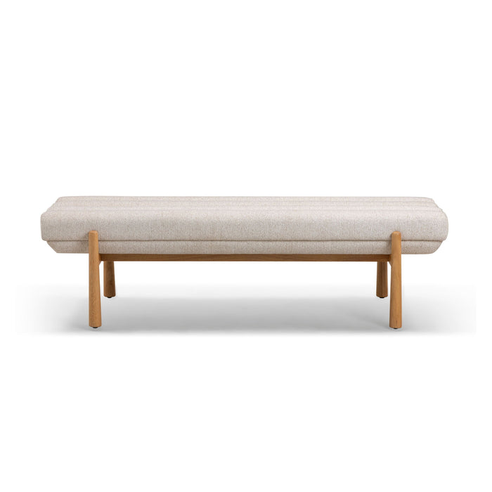 Julianna - Textured Fabric Bench