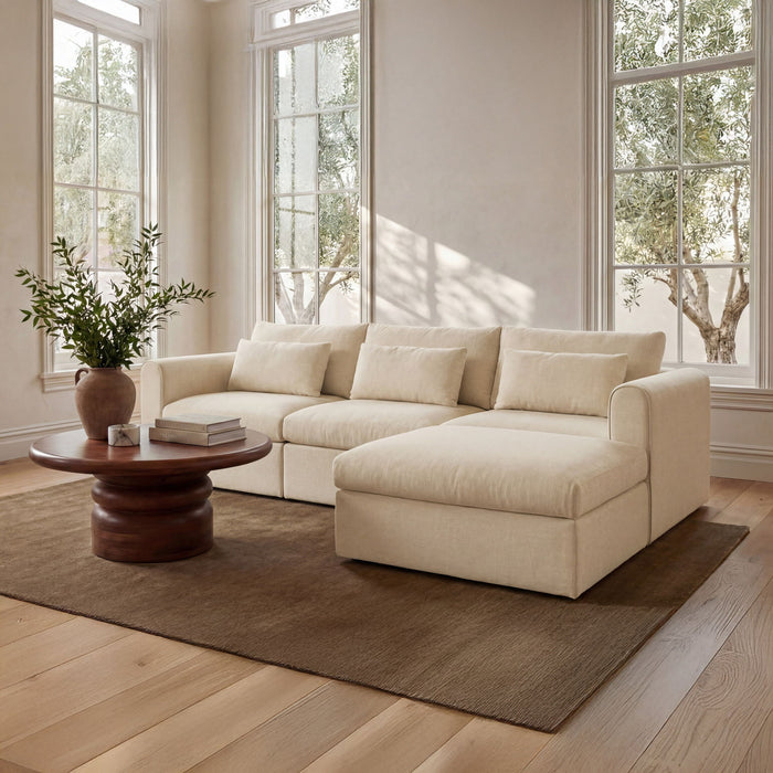 Swift - Lounge Modular Sectional - Light Beige
