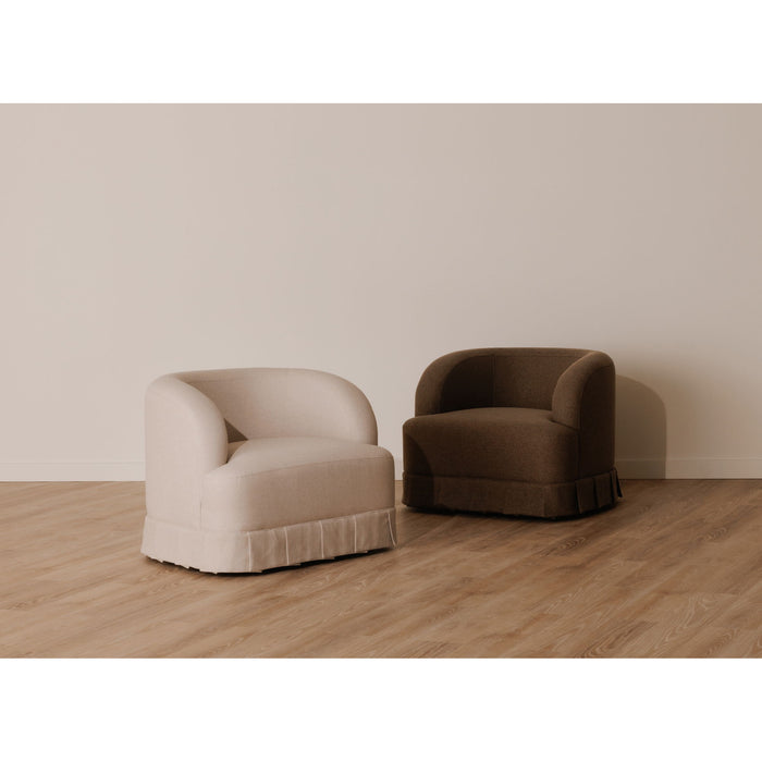 Maren - Swivel Chair - Beige