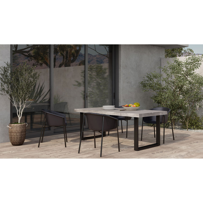 Jedrik - Large Outdoor Dining Table - Cement