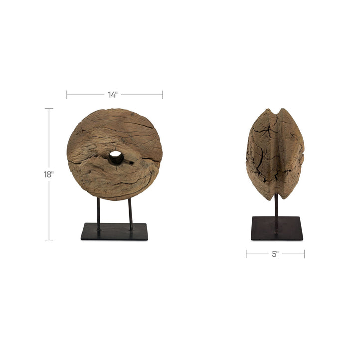 Bronte - Reclaimed Wood Sculpture - Natural
