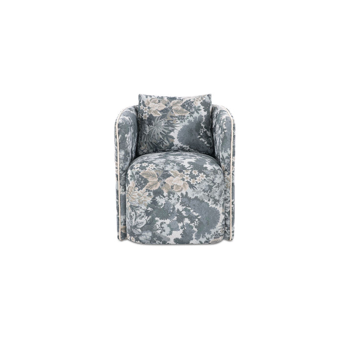 Cecil - Dining Chair Tapestry - Blue / Gray