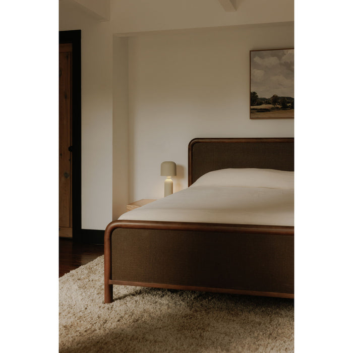 Rye - King Bed - Warm Brown
