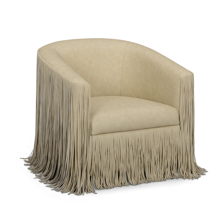 Shag Me - Vegan Leather Swivel Chair