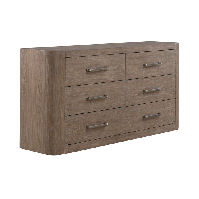 South Bend - 6 Drawer Dresser - Brown