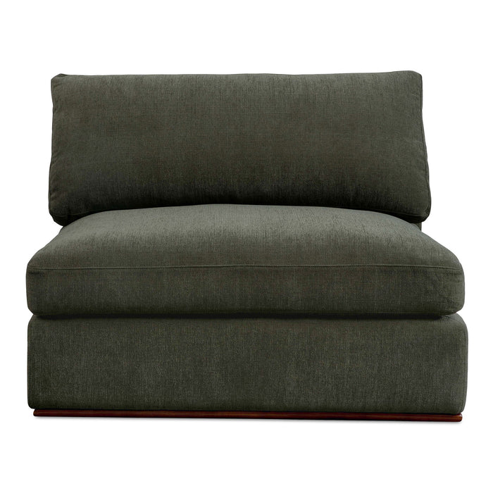 Rue - Slipper Chair - Deep Green