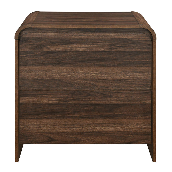 Mara - Two Drawer End Table / Bedside Table