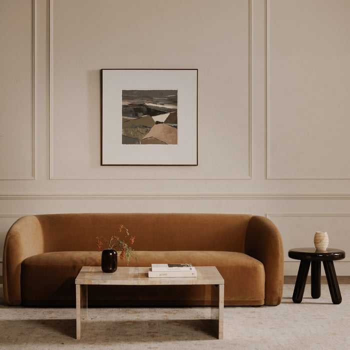 Vale - Framed Painting - Light Brown