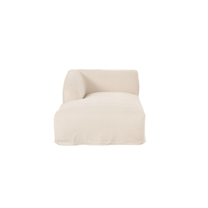 Isla - Left Arm Facing Chaise - Beige