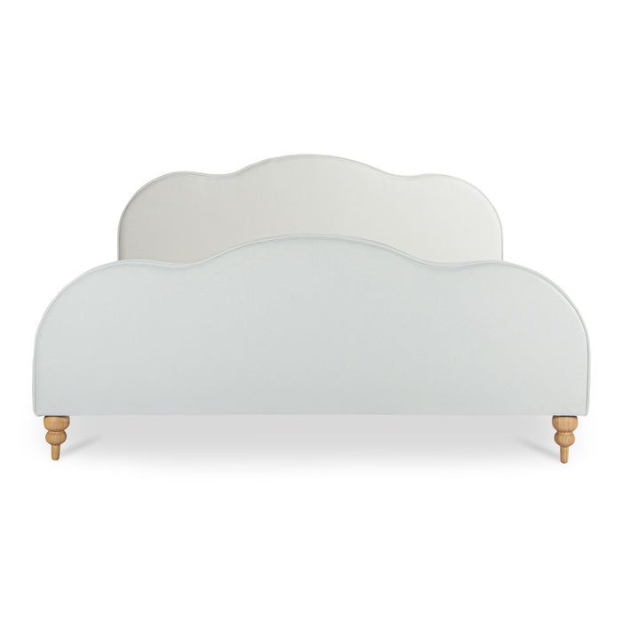 Jacqueline - King Panel Bed - White