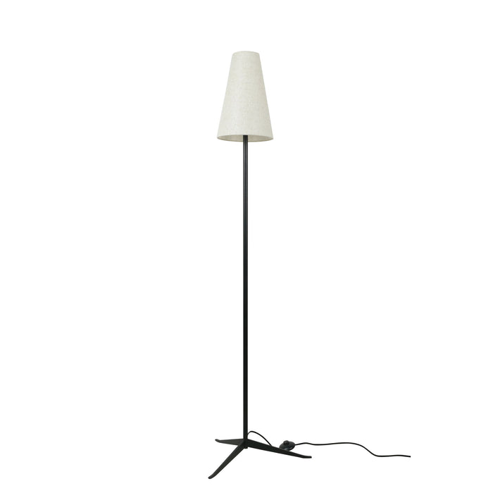 Mathis - Floor Lamp - Black / White