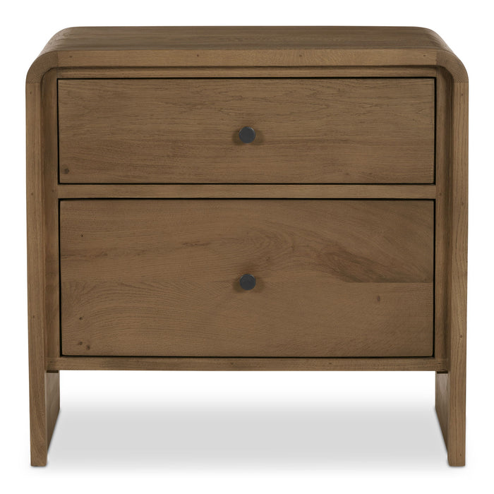 Riley - Nightstand - Oak