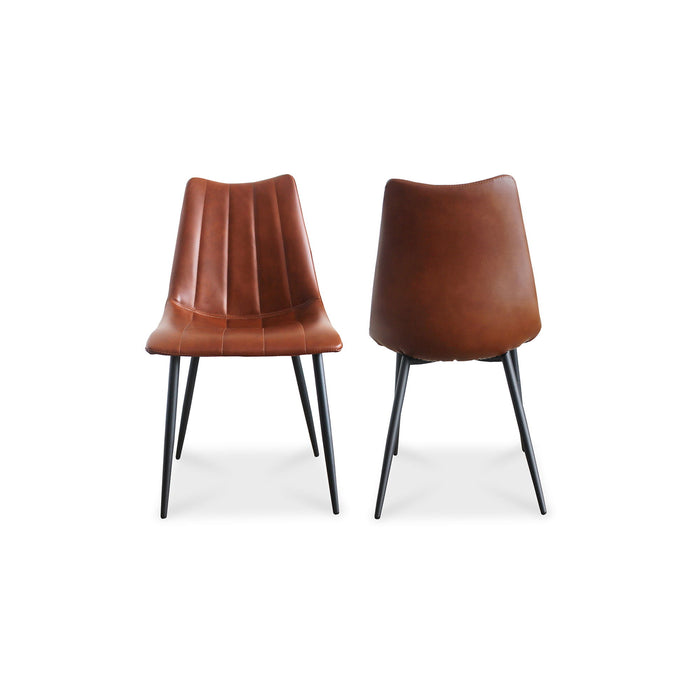 Alibi - Dining Chair (Set of 2) - Brown