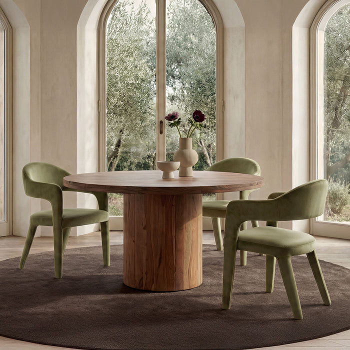 Martens - Dining Chair Velvet - Green