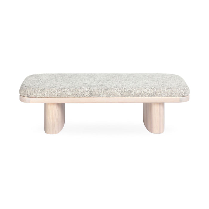 Ollie - Floral Jacquard Bench