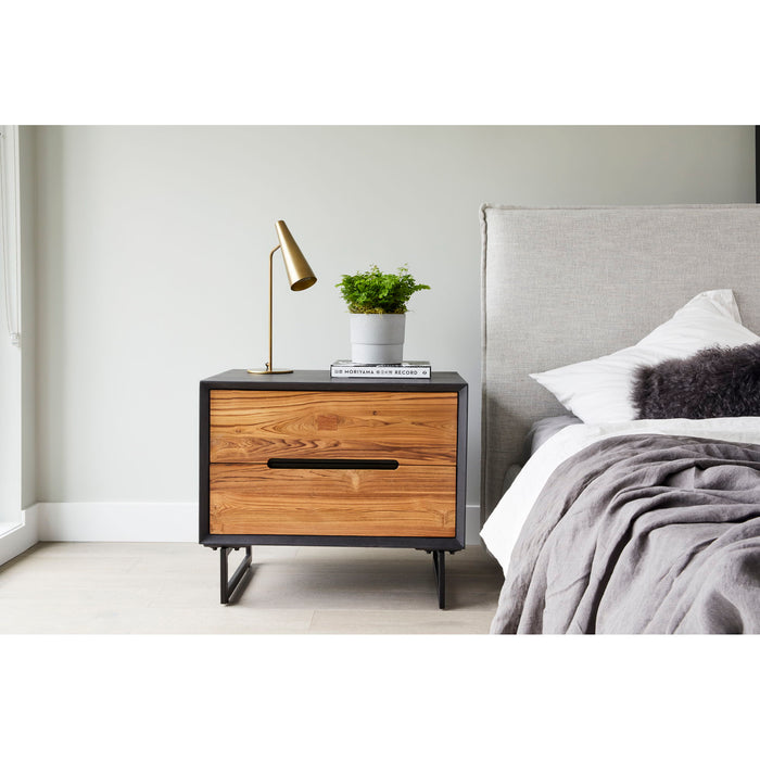 Luzon - Queen Bed - Light Gray