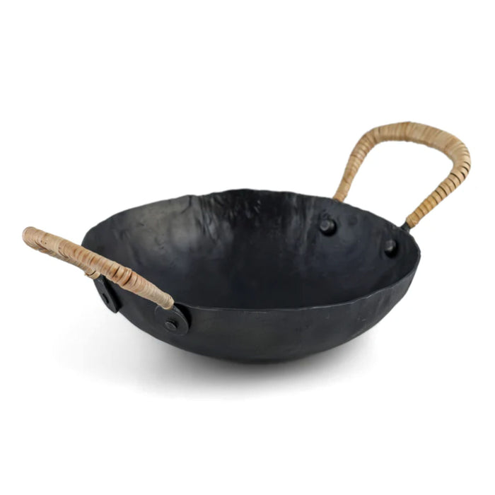 Verma - Hammered Iron Catchall - Black