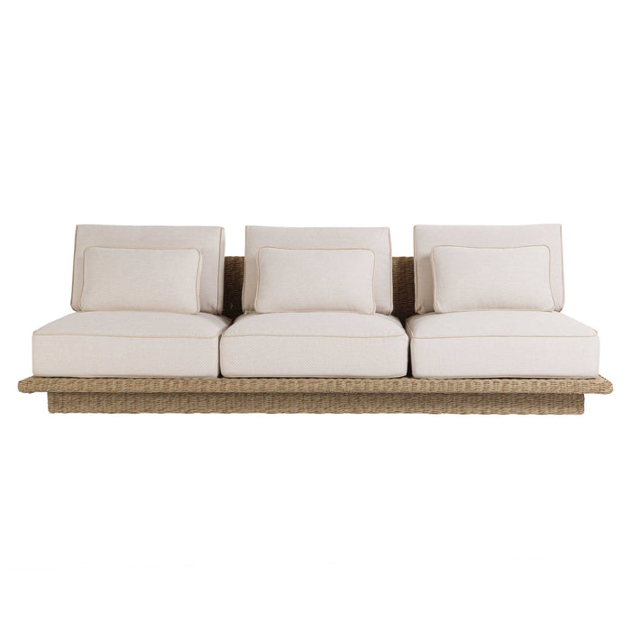 Mora - 96" Outdoor Sofa - Cream