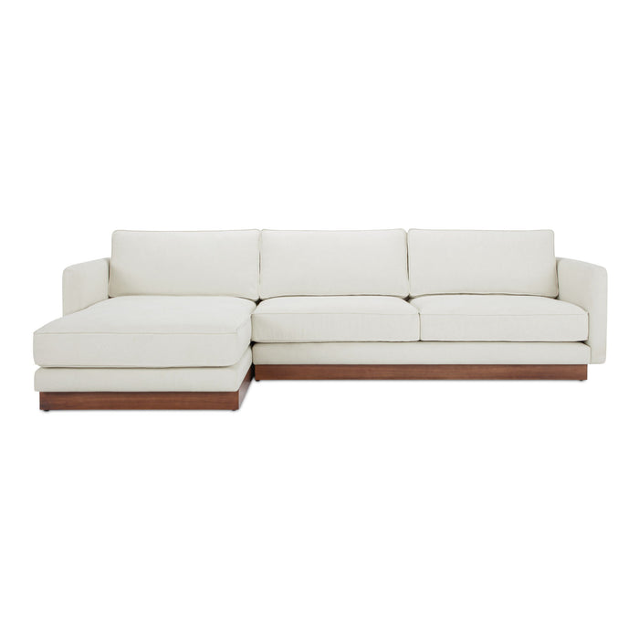 Vernon - Left Sectional - White