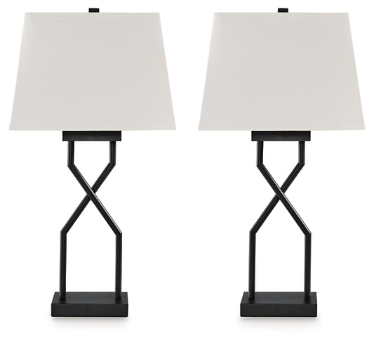 Ashley Express - Brookthrone Metal Table Lamp (2/CN)