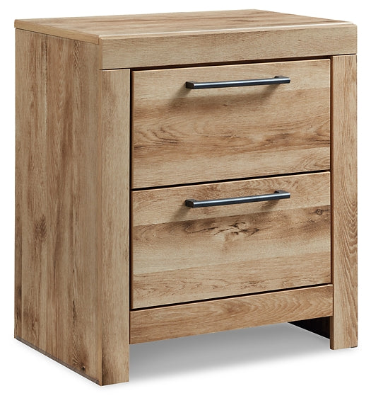 Hyanna King Panel Storage Bed with 1 Under Bed Storage Drawer, Dresser, Mirror and Nightstand