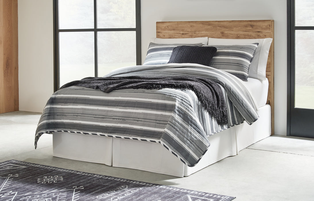 Hyanna Full Panel Headboard, Dresser, Mirror and Nightstand