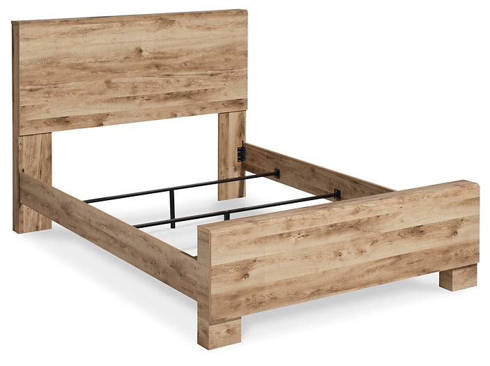 Hyanna Queen Panel Bed, Dresser, Mirror, Chest and Nightstand