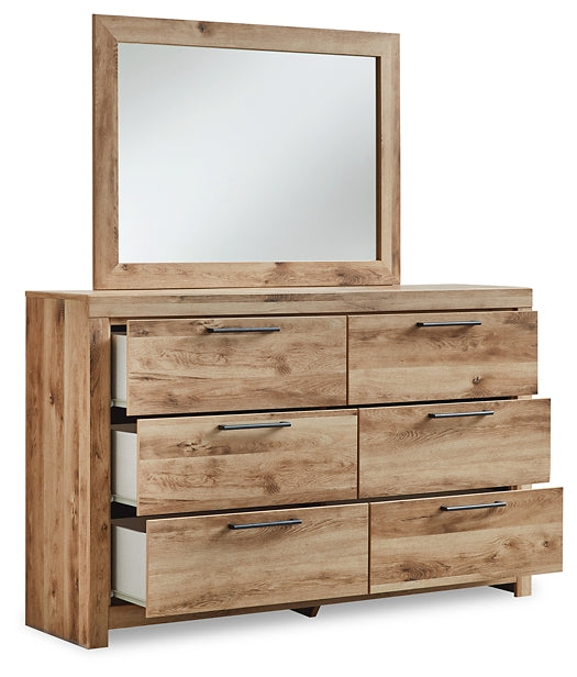 Hyanna Full Panel Bed, Dresser, Mirror, Chest and Nightstand