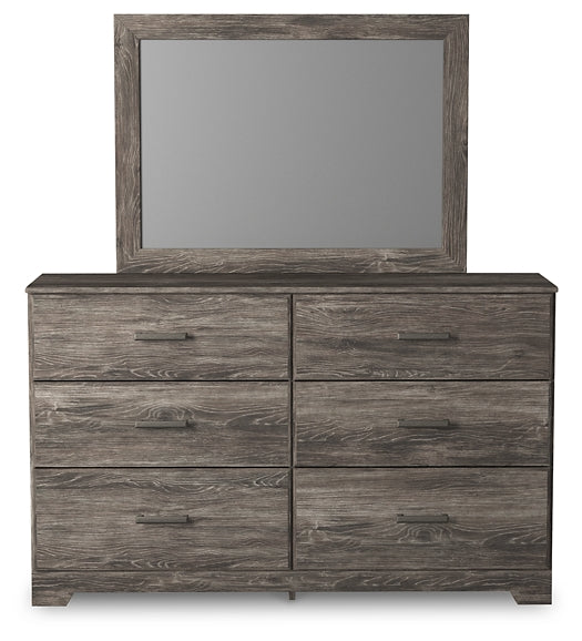 Ralinksi King Panel Bed, Dresser, Mirror, Chest and Nightstand