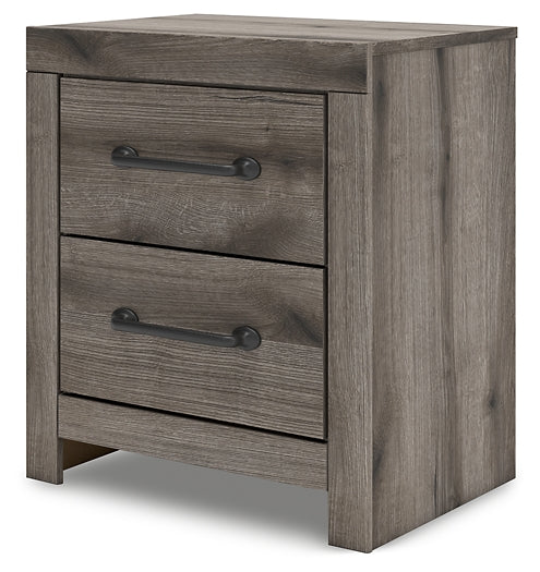 Graystorm Twin Panel Bed with Storage, Dresser, Mirror, Chest and Nightstand